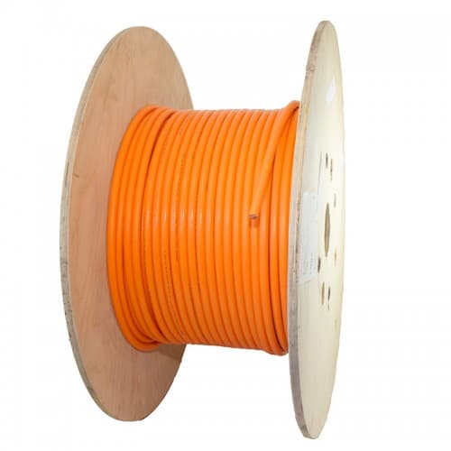 Coroplast 50mm Unshielded Orange HV Cable