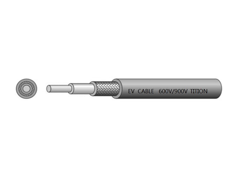 High voltage shielded cable for new energy electric vehicle product image